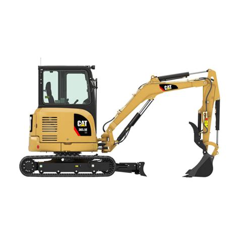 caterpillar 303.5 diesel 31.6 hp trachoe mini excavator|AEHQ6558.